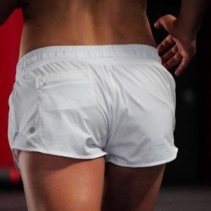 White Hotty Hot shorts